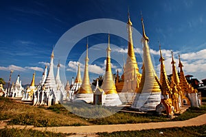 Shwe Indein - sacred place near Inle lake, Myanmar