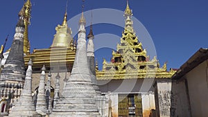 Shwe Inn Thein Paya temple complex near Inle Lake