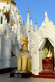 Shwedagon Pagoda in Yangon, Myanmar