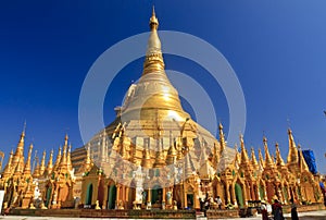 Shwedagon Pagoda-Yangon-Myanmar