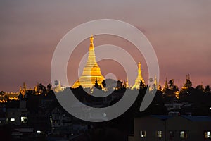 Shwedagon pagoda, Yangon, Myanmar