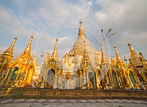 The Shwedagon pagoda, Yangon, Myanmar