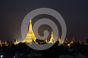 Shwedagon pagoda, Yangon, Myanmar