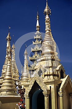 Shwedagon Pagoda, Yangon, Myanmar