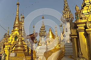 Shwedagon Pagoda Yangon Myanmar Burma