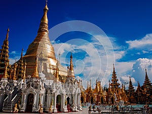 Shwedagon Pagoda-Yangon-Myanmar