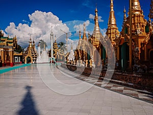 Shwedagon Pagoda-Yangon-Myanmar