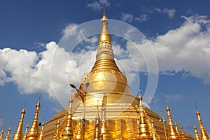 Shwedagon Pagoda in Yangoon, Myanmar