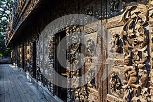 Shwenandaw Monastery Mandalay city Myanmar