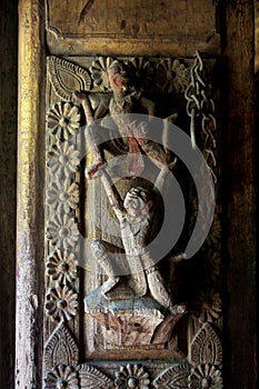 Shwenandaw Monastery Sculpture, Mandalay, Myanmar