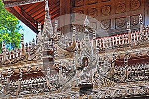 Shwenandaw Monastery Sculpture, Mandalay, Myanmar