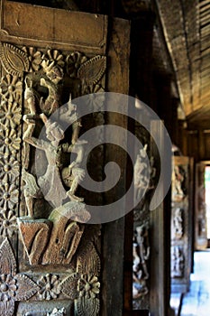 Shwenandaw Monastery Sculpture, Mandalay, Myanmar