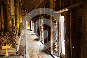 Shwenandaw wooden monastery, Myanmar