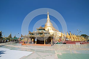 Shwesandaw pagoda in Twante, Myanmar