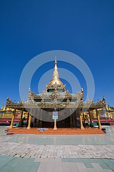 Shwesandaw pagoda in Twante, Myanmar