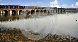 Si o Seh Bridge - Isfahan - IRan photo