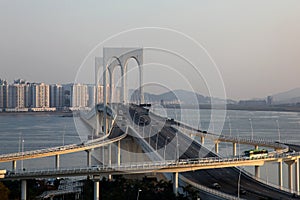 Sia Van bridge in Macau