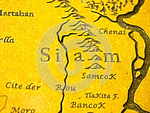 Siam map