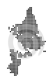 Siargao map. photo