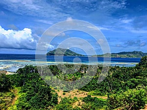 Siau island indonesia photo