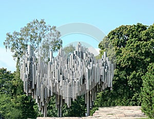 Sibelius monument at helsinki