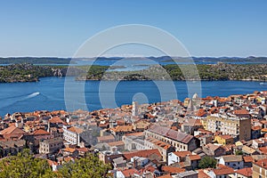 Sibenik and the access to the sea photo