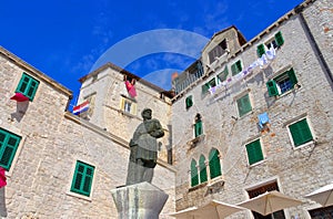 Sibenik Dalmatinac monument