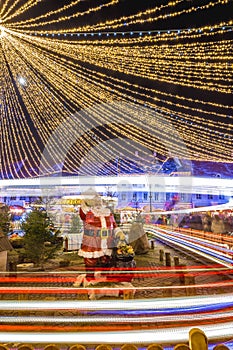 Sibiu Christmas Market in Transylvania, Romania