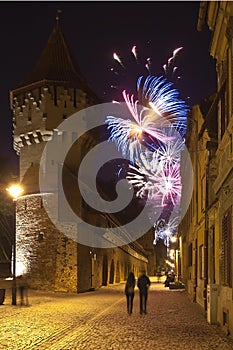 Sibiu fireworks