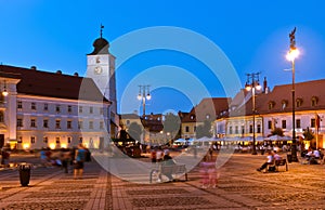 Sibiu - night view