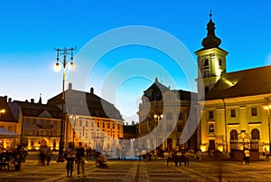Sibiu - night view