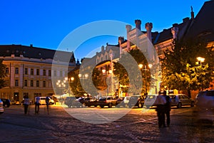 Sibiu - night view