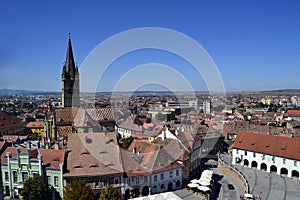 Sibiu panorama Romania