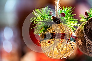 Sibiu, Romania - Christmas Market decorations, Transylvania