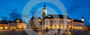 Sibiu town square photo