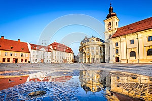 Sibiu, Transylvania, Romania - Large Square