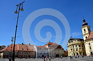 Sibiu Transylvania plaza