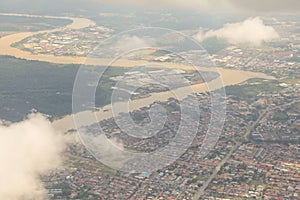 Sibu, Sarawak Aerial View