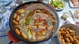 Sichuan mala hot pot, Chinese food