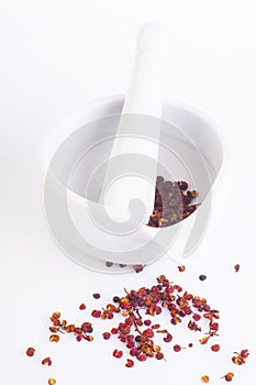 Sichuan pepper in pounder