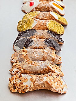 Sicilian cannoli