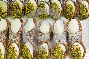 Sicilian cannolo