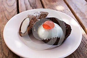 Sicilian cannolo and cassata.