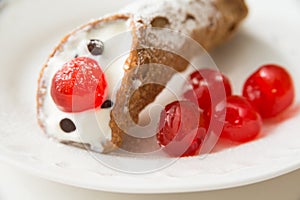 Sicilian Cannolo, Italian Dessert