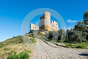 Sicilian castles. Mazzarino Medieval Castle photo