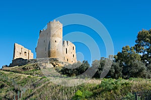 Sicilian castles. Mazzarino Medieval Castle