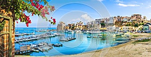 Sicilian port of Castellammare del Golfo photo