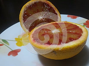 Sicilian red orange photo