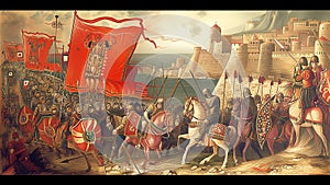 Sicilian Vespers Warriors Historic Battle Europe