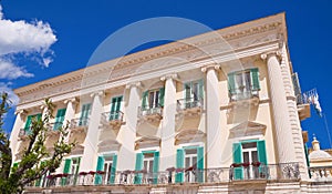 Siciliano Palace. Giovinazzo. Apulia.